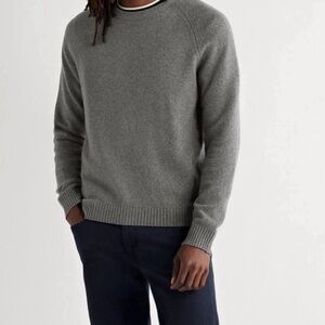 OUTERKNOWN Gray Cashmere and Merino Wool Sweater Size L